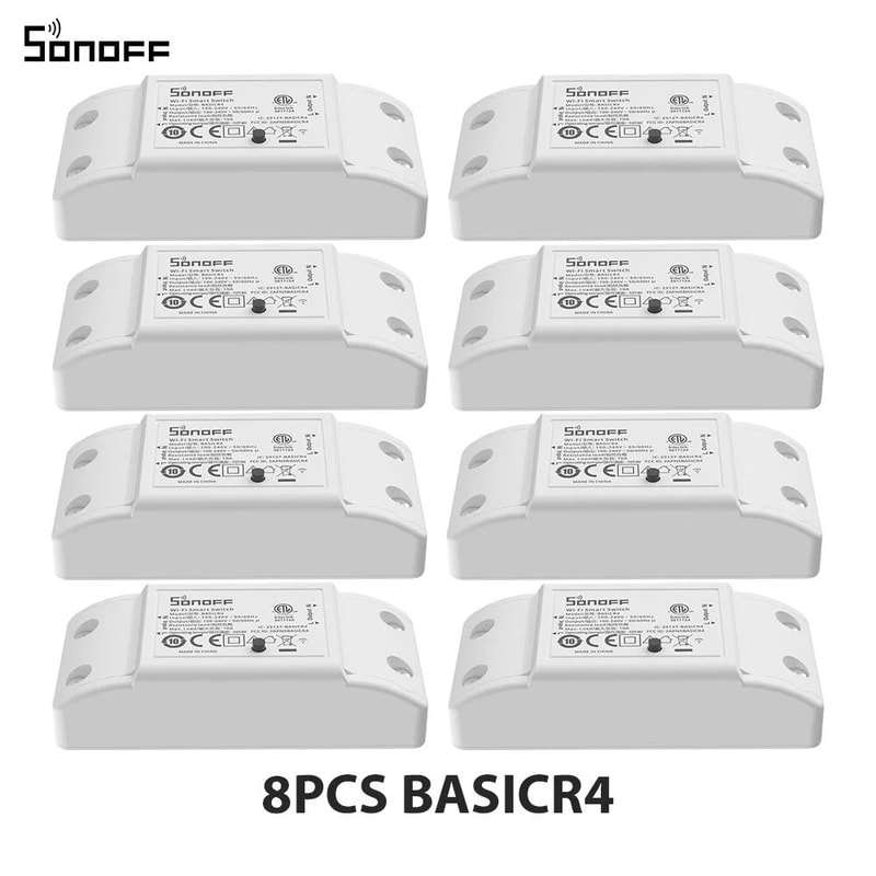 SONOFF BASICR4 WiFi Smart Switch ESP32 Magic Switch Mode EWeLink Remote Control 12