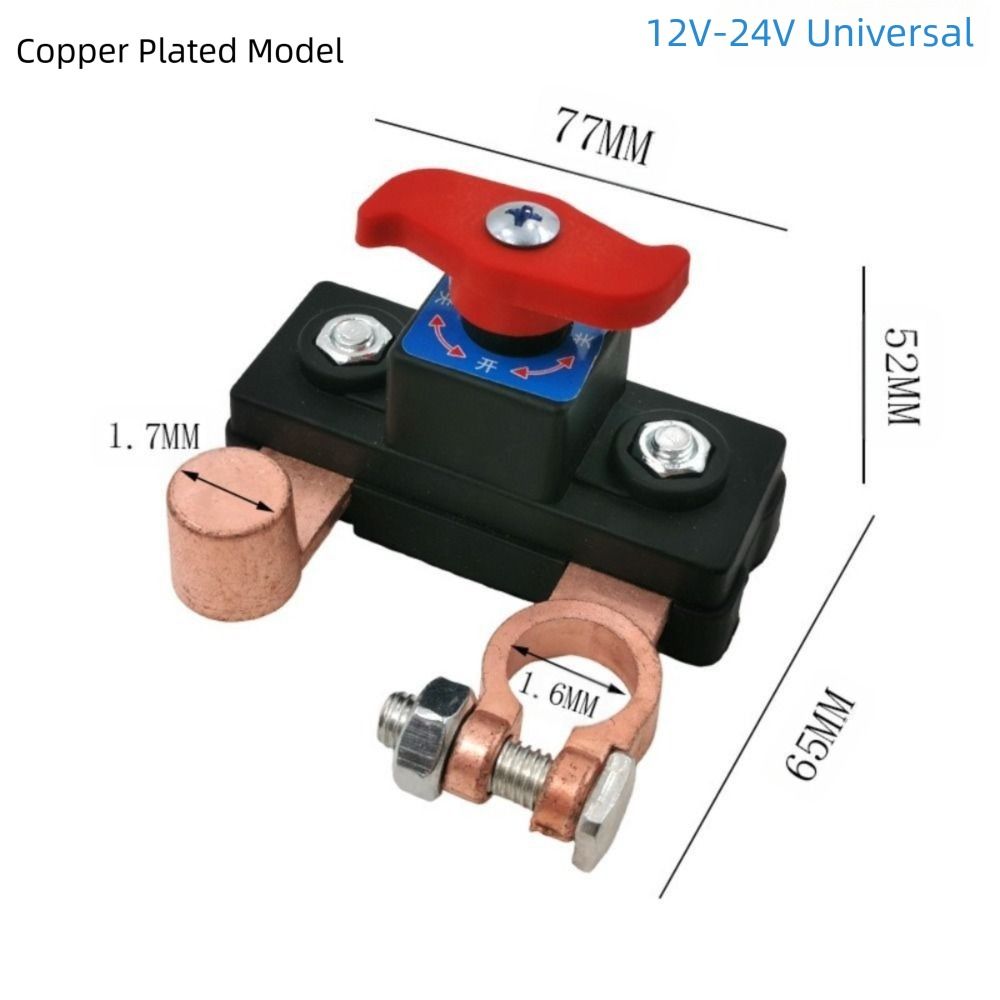 Universal Car Battery CutOff Switch Quick Disconnect Power Isolator 2