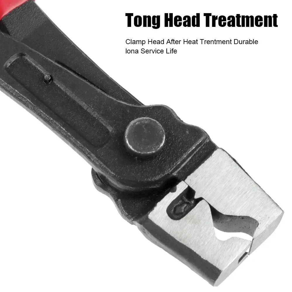 Car Oil Hose Crimping Plier Professional Automotive Repair Calliper Vise Pipe Clamp 3