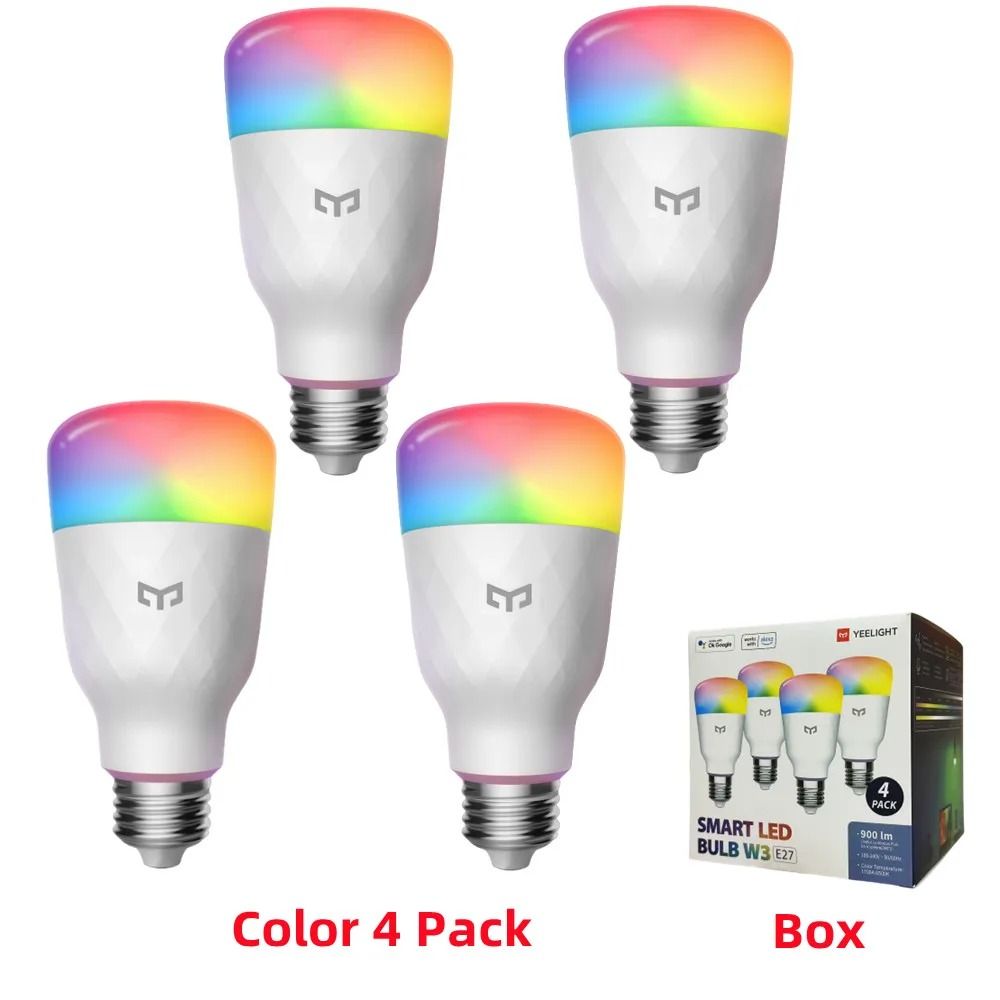 Yeelight Smart LED Bulb W3 E26 Global Version Dimmable WiFi Light With Voice Control 15