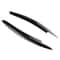 ABS Headlight Eyebrows For VW Golf 6 MK6 GTI GTR GTD 20082013 Gloss Black Eyelids 7