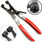 Professional Hose Clamp Pliers Kit Long Reach Flexible Wire Spring Clamp Remover For Auto Cooling 3