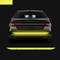 Car Wheel Hub Reflective Stripes Door Handle Safety Warning Stickers Rear Reflective Tape 16