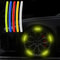 Car Wheel Hub Reflective Stripes Door Handle Safety Warning Stickers Rear Reflective Tape 1