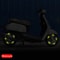 Car Wheel Hub Reflective Stripes Door Handle Safety Warning Stickers Rear Reflective Tape 2