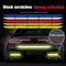 Car Wheel Hub Reflective Stripes Door Handle Safety Warning Stickers Rear Reflective Tape 4