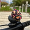 Black Rubber Duck Bicycle Horn Silicone Strap Car Ornament Kids Bike Bell 10