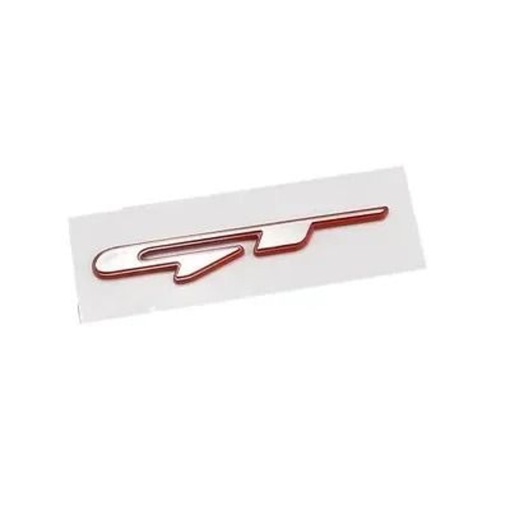 3D GT Line Fender Trunk Emblem Premium Chrome Body Badge For Kia Peugeot Performance Vehicles 5