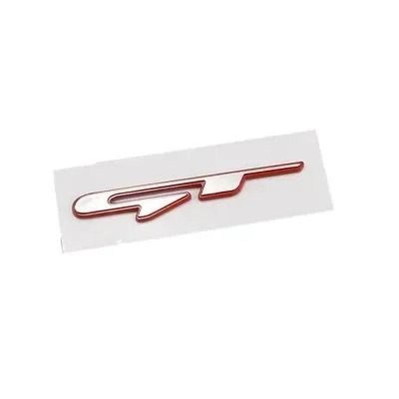 3D GT Line Fender Trunk Emblem Premium Chrome Body Badge For Kia Peugeot Performance Vehicles 5