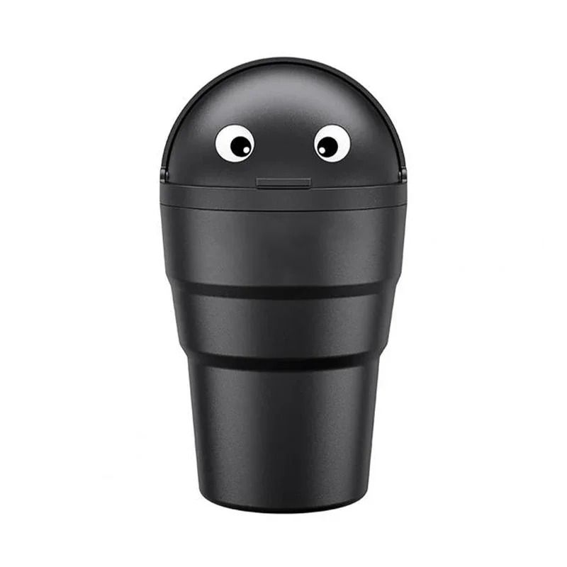 Universal Car Trash Can Leakproof Mini Automotive Organizer With Swing Lid 6