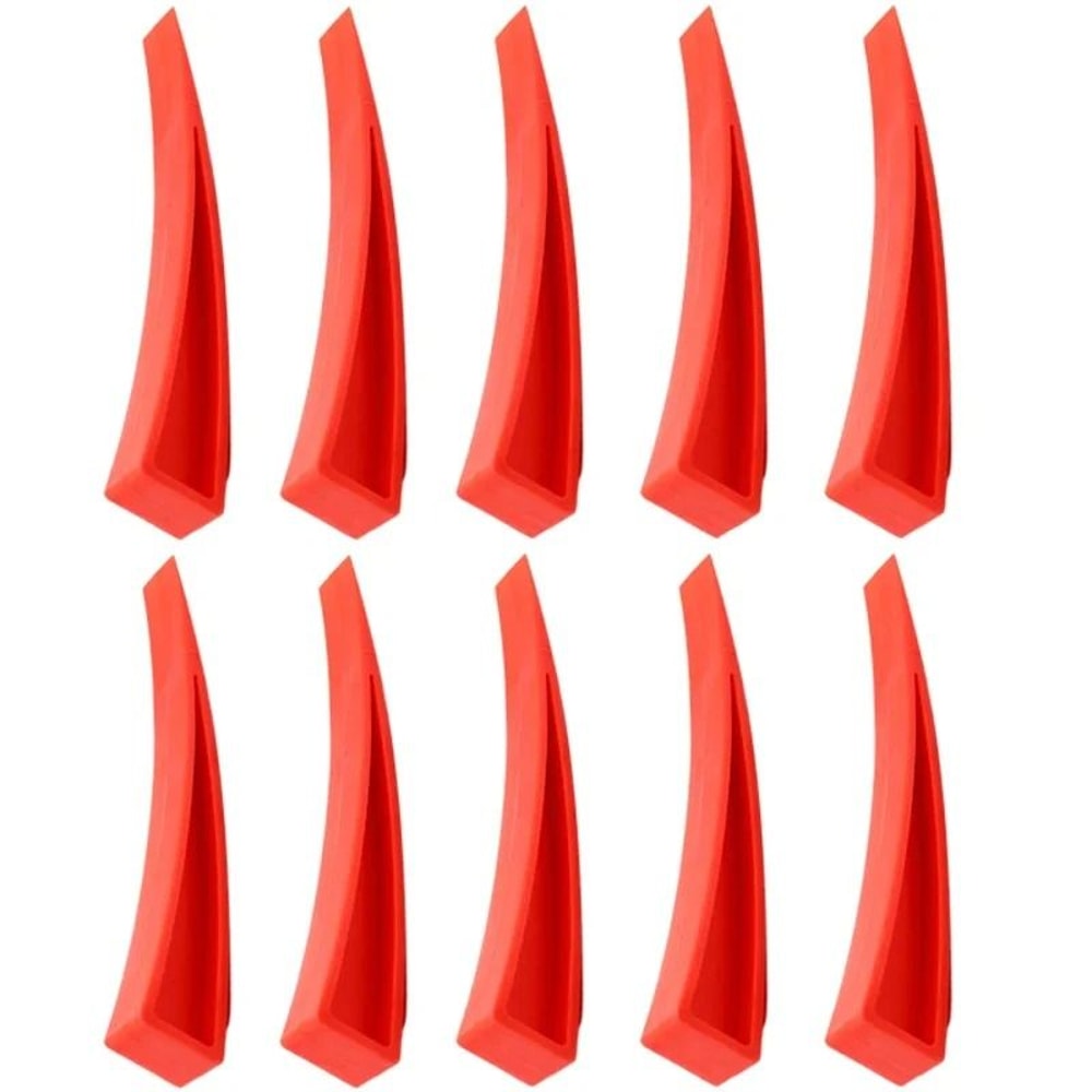 Red Car Door Wedge Tool Professional Paintless Dent Removal Window Gap Spreader 9