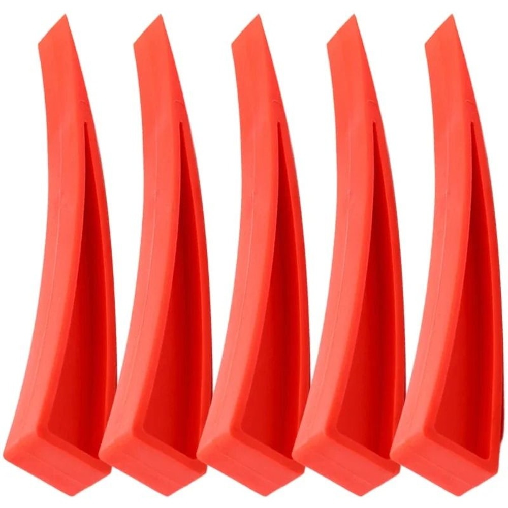 Red Car Door Wedge Tool Professional Paintless Dent Removal Window Gap Spreader 8