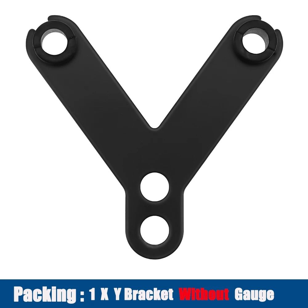 Universal Digital Motorcycle Speedometer Waterproof Dashboard Instrument With Tachometer Oil Gaug 6