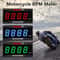 KOSO Mini RPM Meter Universal Motorcycle LCD Digital Tachometer For Yamaha Suzuki Kawasaki BMW 0