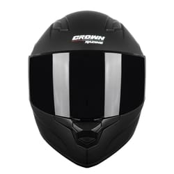 rock rufi full face motorcycle helmet | dual lens dot certified all-season racing gear