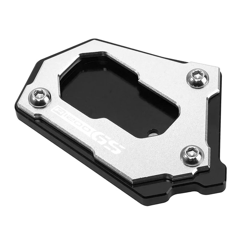 BMW R1250GS R1200GS Adventure Kickstand Extension Pad CNC Side Stand Plate For LC Rallye HP 15