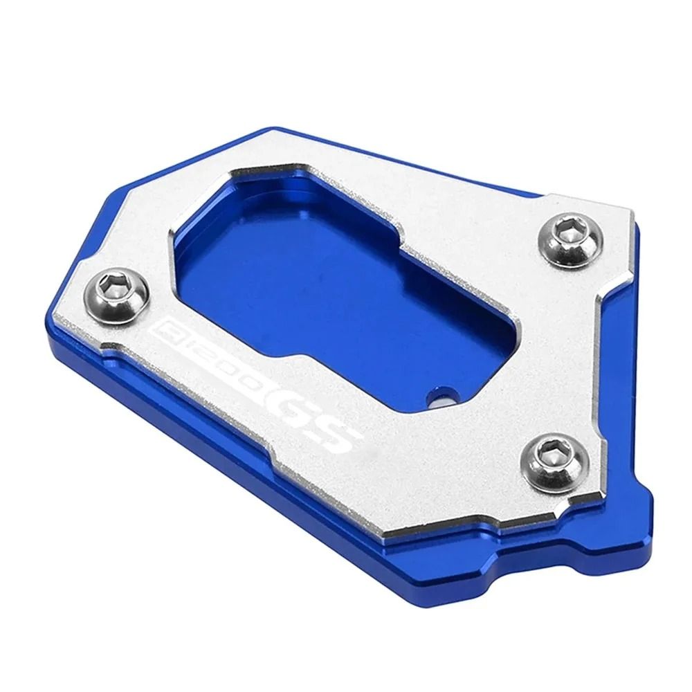 BMW R1250GS R1200GS Adventure Kickstand Extension Pad CNC Side Stand Plate For LC Rallye HP 17