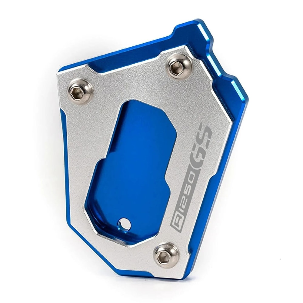 BMW R1250GS R1200GS Adventure Kickstand Extension Pad CNC Side Stand Plate For LC Rallye HP 5