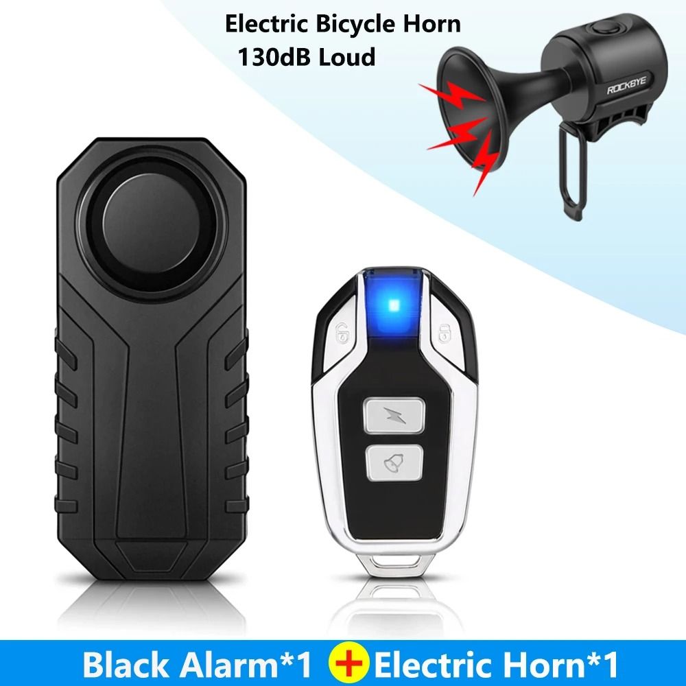 Rockbye Wireless Bicycle Alarm AntiTheft Remote Security Lock Outdoor Cycling Safety Device 10