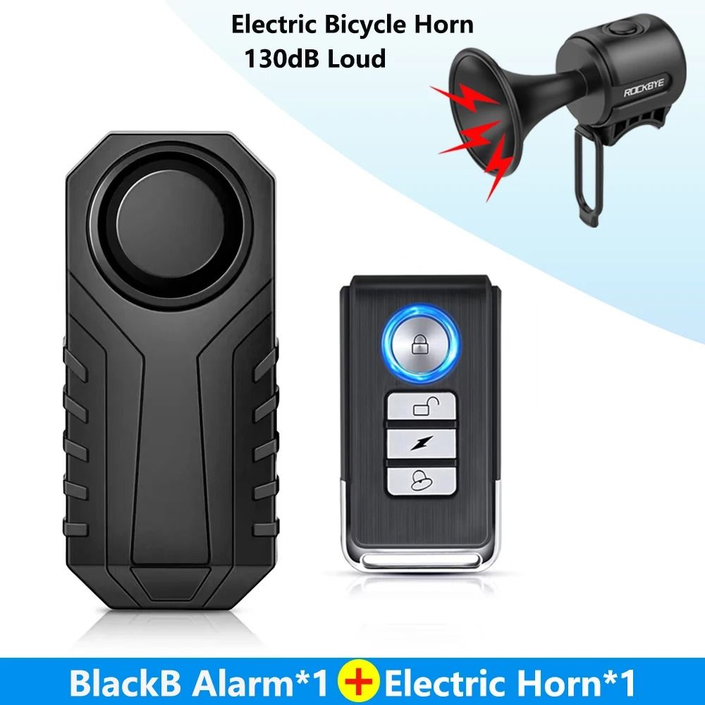 Rockbye Wireless Bicycle Alarm AntiTheft Remote Security Lock Outdoor Cycling Safety Device 11