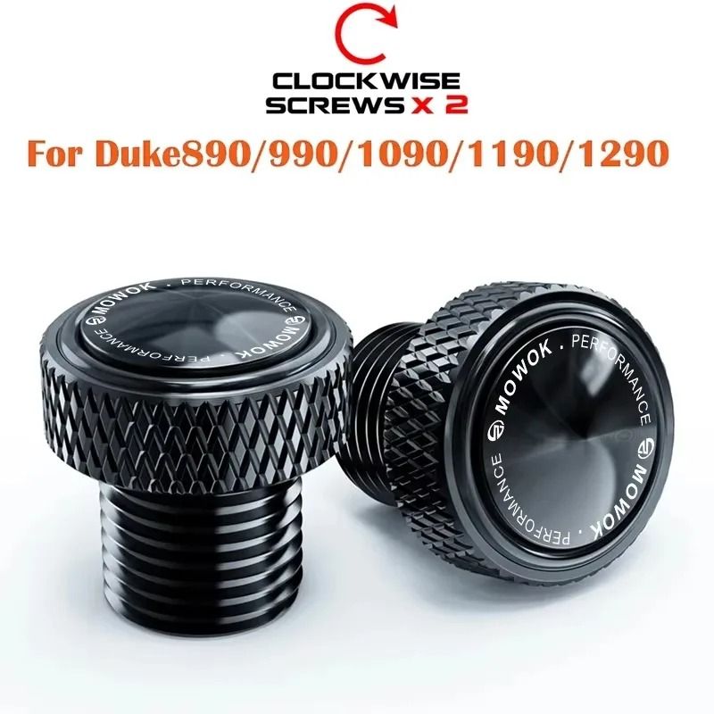 KTM Duke M10x125 Rear Mirror Hole Plugs Decorative CNC Bolts For Duke 125 390 790 890 1290 Advent 10