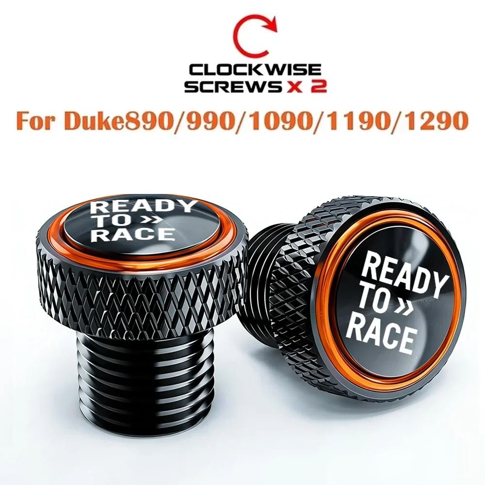 KTM Duke M10x125 Rear Mirror Hole Plugs Decorative CNC Bolts For Duke 125 390 790 890 1290 Advent 14
