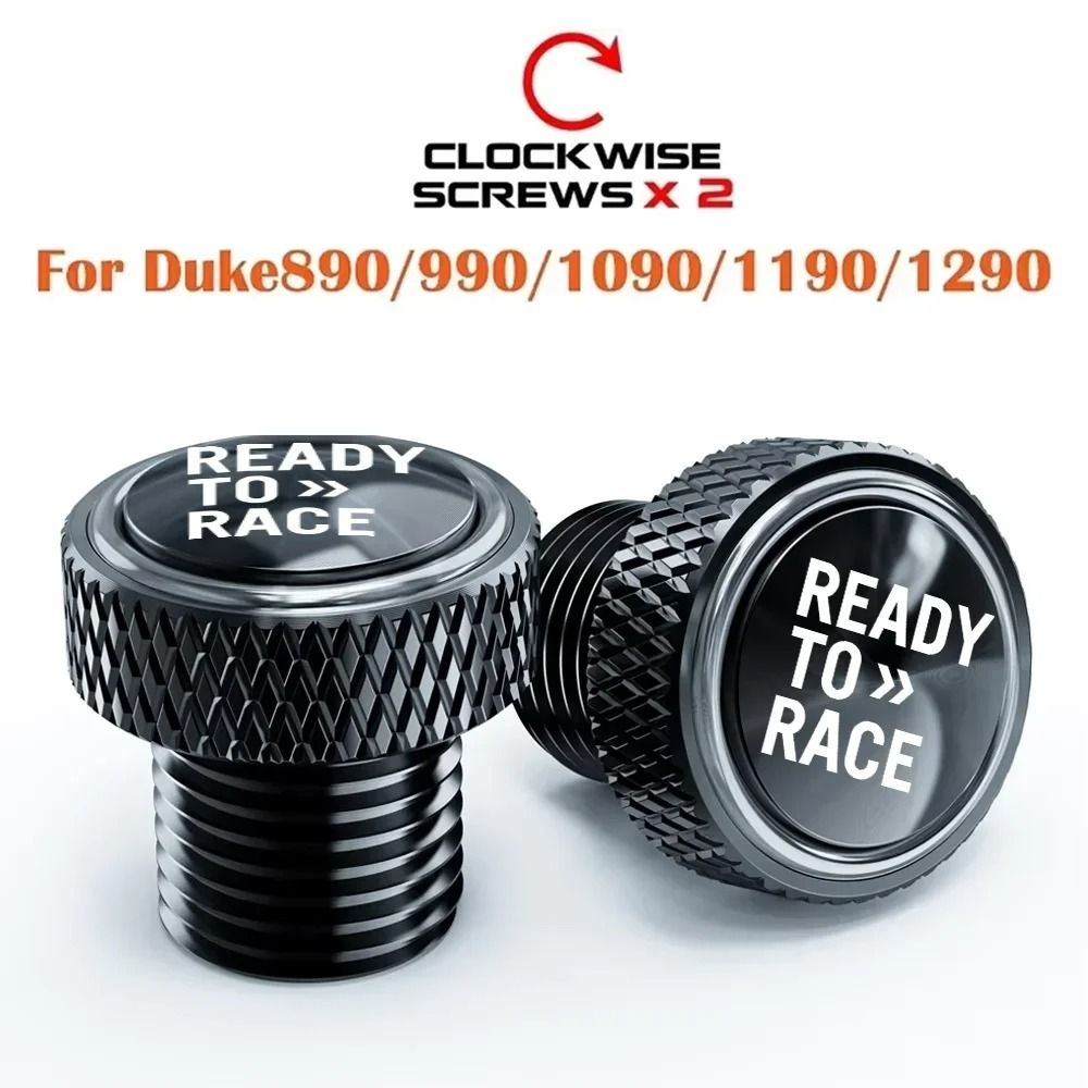 KTM Duke M10x125 Rear Mirror Hole Plugs Decorative CNC Bolts For Duke 125 390 790 890 1290 Advent 6