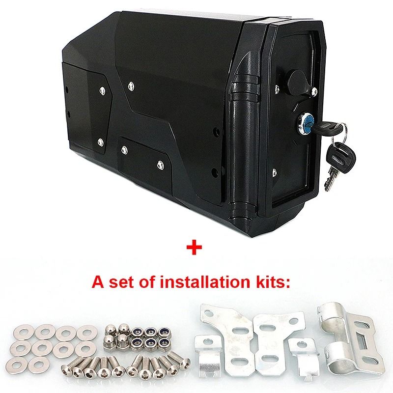 BMW GS Adventure 42L Aluminum Tool Box Secure External Storage For R1250GS R1200GS F850GS F750GS 3