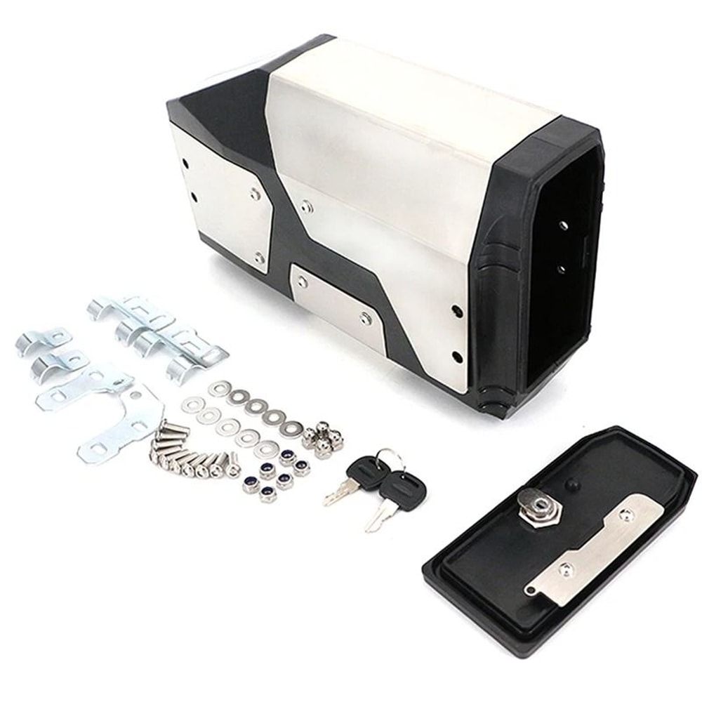 BMW GS Adventure 42L Aluminum Tool Box Secure External Storage For R1250GS R1200GS F850GS F750GS 6