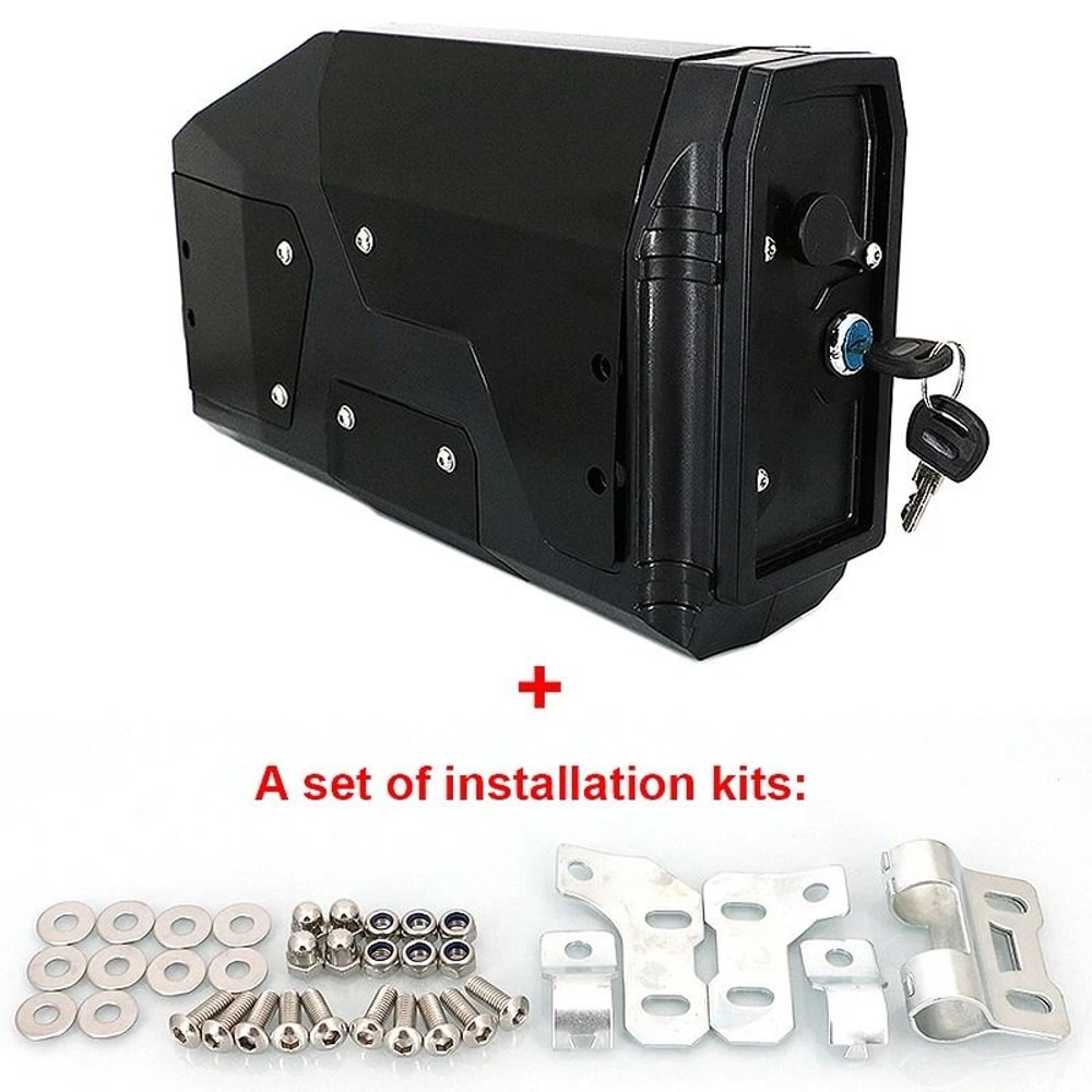 BMW GS Adventure 42L Aluminum Tool Box Secure External Storage For R1250GS R1200GS F850GS F750GS 7
