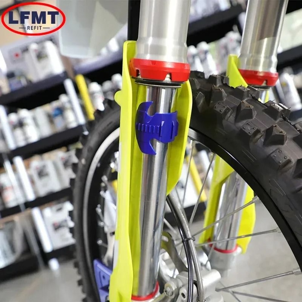 Universal Motorcycle Fork Oil Seal Cleaner Professional Shock Absorber Maintenance Tool For 4555mm 2