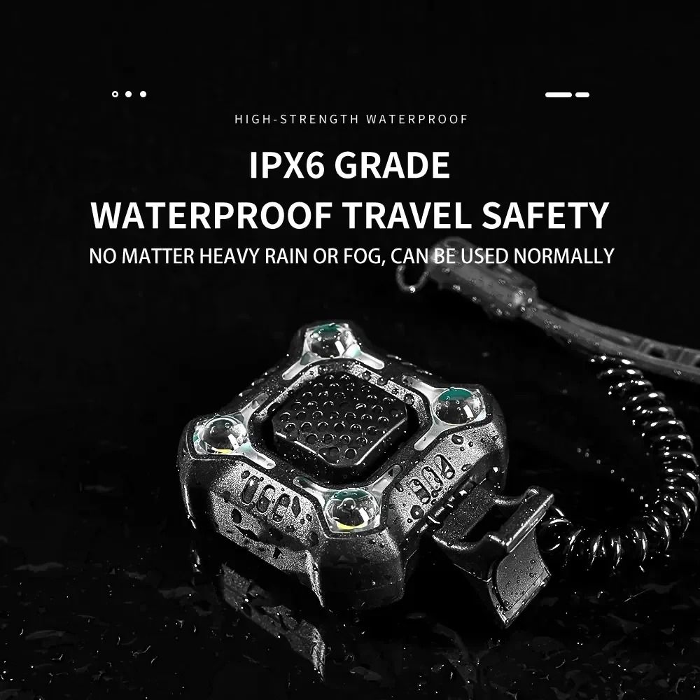 140dB HighIntensity Bicycle Horn Headlight USB Rechargeable Safety Alert Device For EBikes Scoot 4