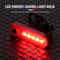 HighBrightness LED Bicycle Taillight Waterproof USB Rechargeable Red Warning Light For Night Ridin 3