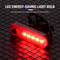 HighBrightness LED Bicycle Taillight Waterproof USB Rechargeable Red Warning Light For Night Ridin 3