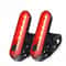 HighBrightness LED Bicycle Taillight Waterproof USB Rechargeable Red Warning Light For Night Ridin 6