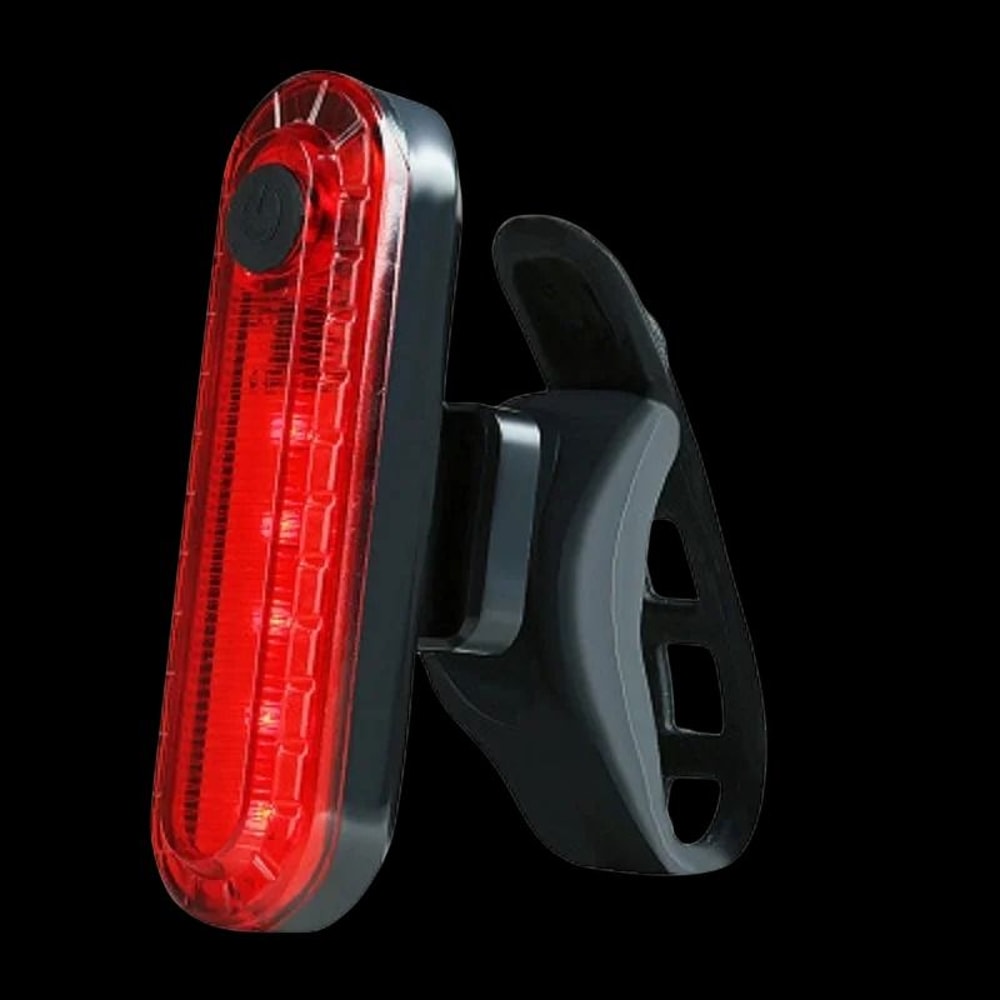 USB Rechargeable LED Bike Tail Light HighIntensity 4Mode Cycling Safety Flashlight For Road MTB 6