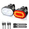 UltraCompact LED Bicycle Light Set USB Rechargeable Waterproof Safety Warning Headlight Taillight 1