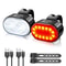 UltraCompact LED Bicycle Light Set USB Rechargeable Waterproof Safety Warning Headlight Taillight 1