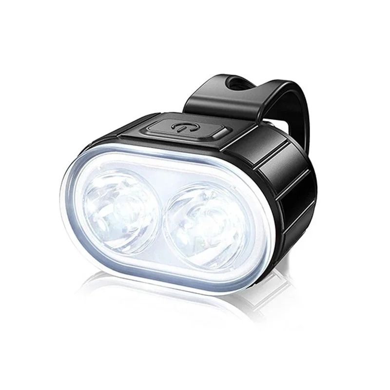 UltraCompact LED Bicycle Light Set USB Rechargeable Waterproof Safety Warning Headlight Taillight 6