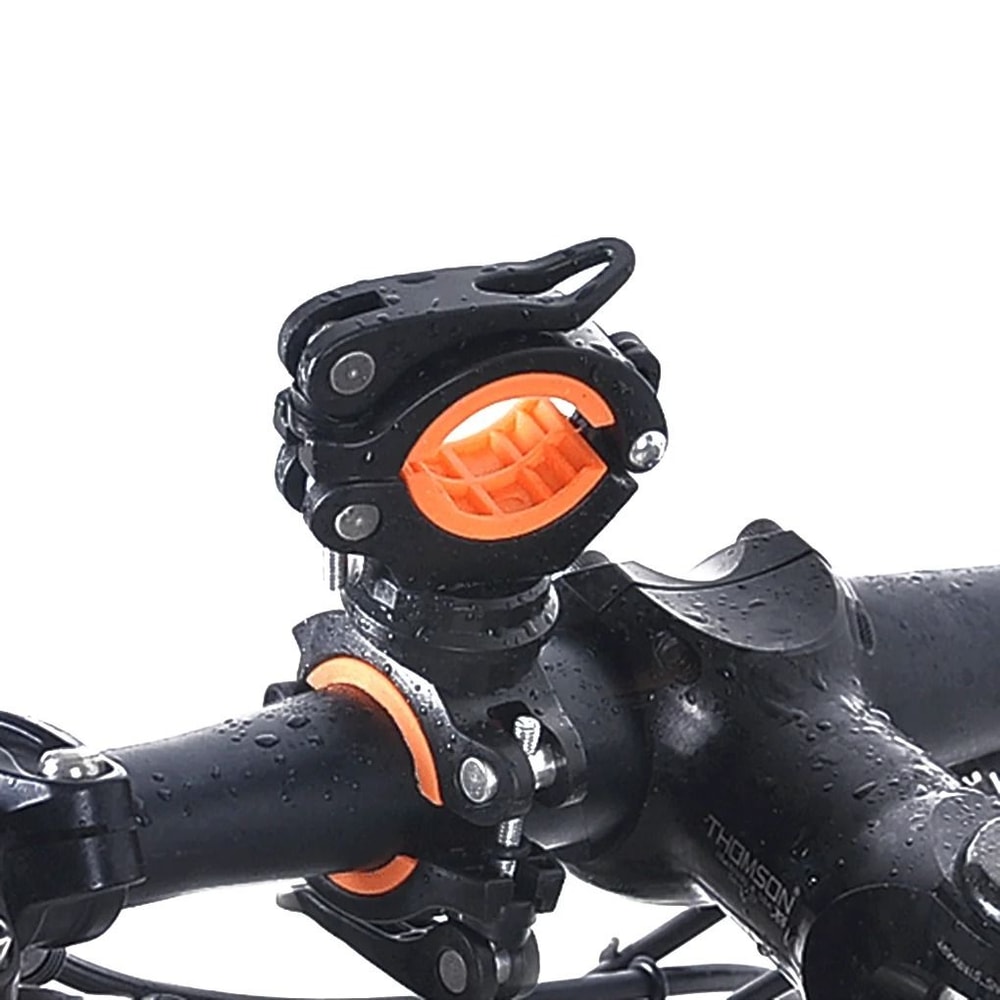Universal Handlebar Flashlight Mount HeavyDuty Bicycle Motorcycle Headlight Holder Fixing Bracket 0