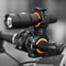 Universal Handlebar Flashlight Mount HeavyDuty Bicycle Motorcycle Headlight Holder Fixing Bracket 1