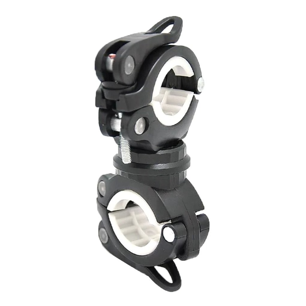 Universal Handlebar Flashlight Mount HeavyDuty Bicycle Motorcycle Headlight Holder Fixing Bracket 7