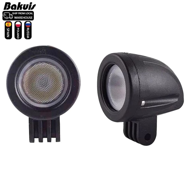 6500K UltraBright Car LED Work Light Bar 1000LM IP67 Waterproof Spotlight For Offroad Jeep Truck 1