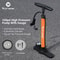 WEST BIKING HighPressure Floor Pump 160PSI Portable Stainless Steel Inflator With Precision Gauge 0