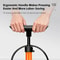 WEST BIKING HighPressure Floor Pump 160PSI Portable Stainless Steel Inflator With Precision Gauge 5