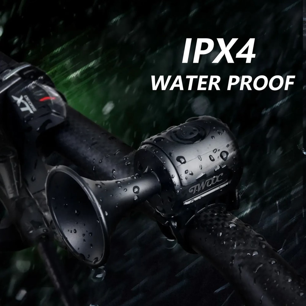 TWOOC UltraLight Electronic Bicycle Horn 120dB HighDecibel Safety Alert For Road Mountain Bikes 4