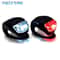 2Piece Silicone Bicycle Light Set UltraPortable Night Riding Safety Warning Headlight Taillight 0