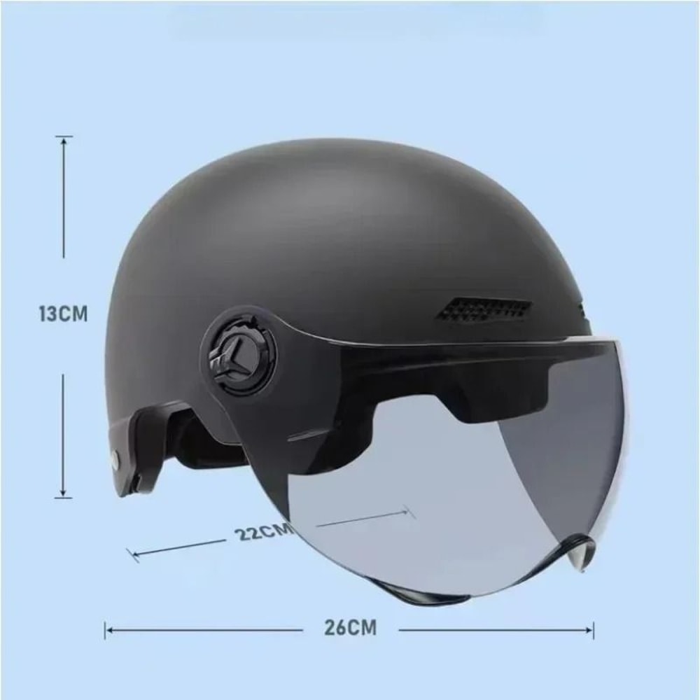3C Certified Professional Cycling Helmet MultiPurpose Half Helmet With Integrated Goggles For Adul 3