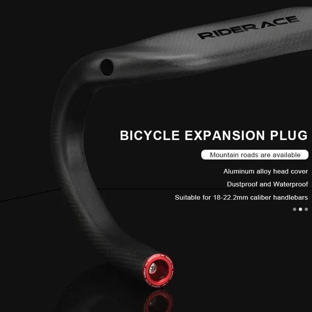 1 Pair Aluminum Alloy Bicycle Handlebar End Plugs PrecisionEngineered End Caps For Road Mountain 3