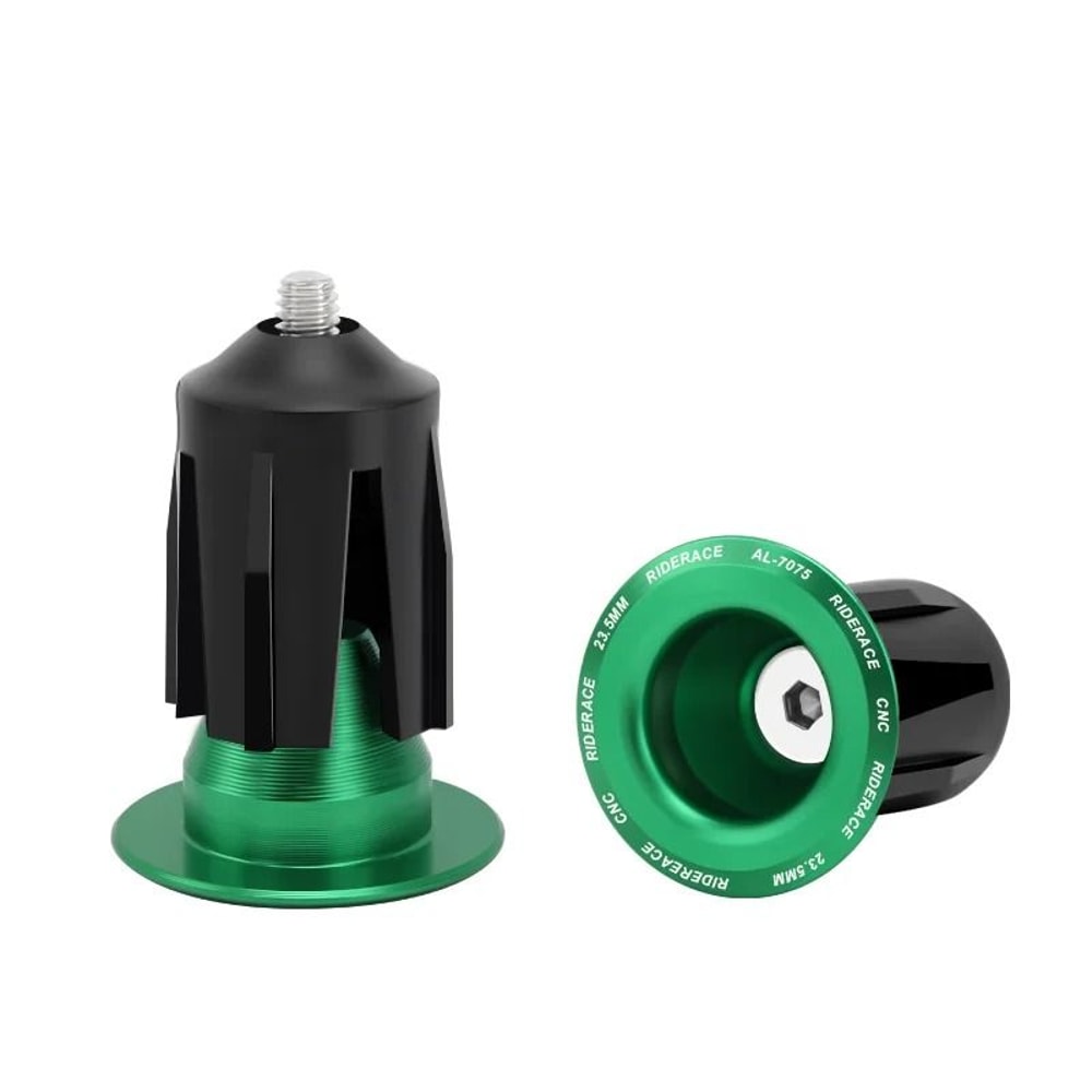 1 Pair Aluminum Alloy Bicycle Handlebar End Plugs PrecisionEngineered End Caps For Road Mountain 10